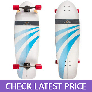 Aeroactive Longboard Skateboard Cruiser